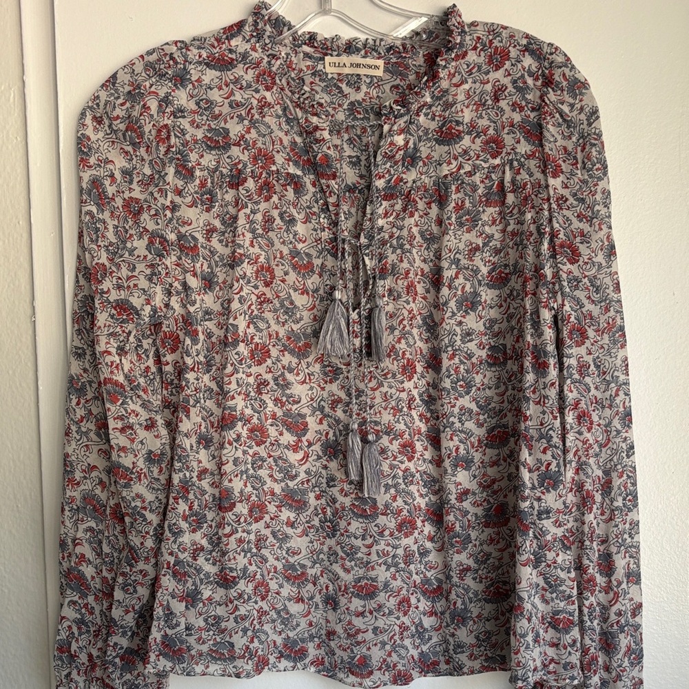 Ulla Johnson Women's Floral Blouse